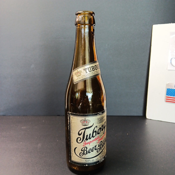 Vintage Tuborg Bottle Bottle Canadian Brown Glass 338ml Home Decor Denmark - Picture 10 of 16